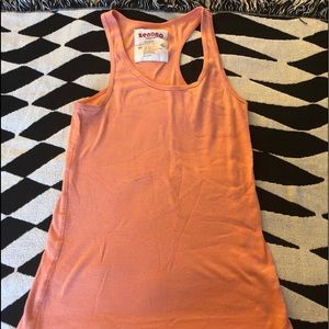 Peach tank top